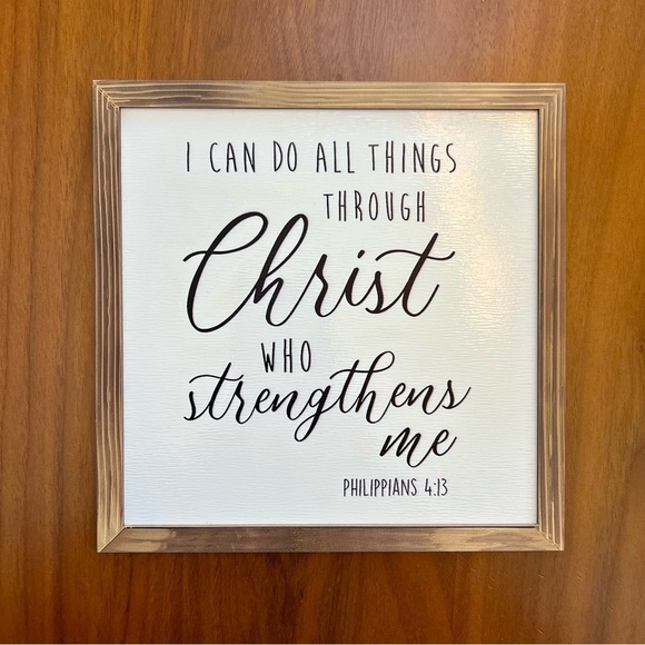 Christian Scripture Wooden Decor - Picture 6 of 7